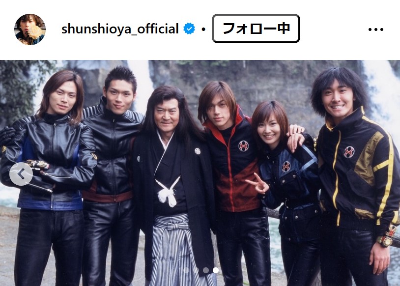 塩谷瞬のインスタグラムから