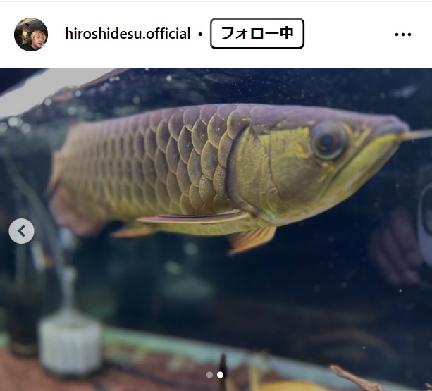 ヒロシのインスタグラムから