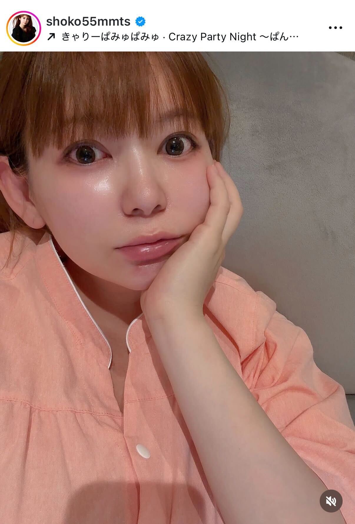 中川翔子のインスタグラムから