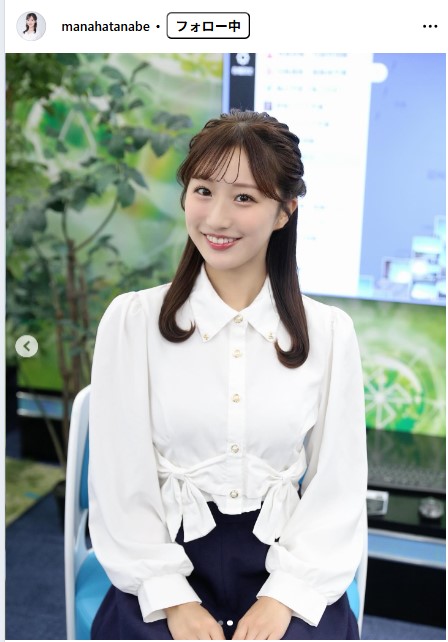 田辺真南葉のインスタグラムから