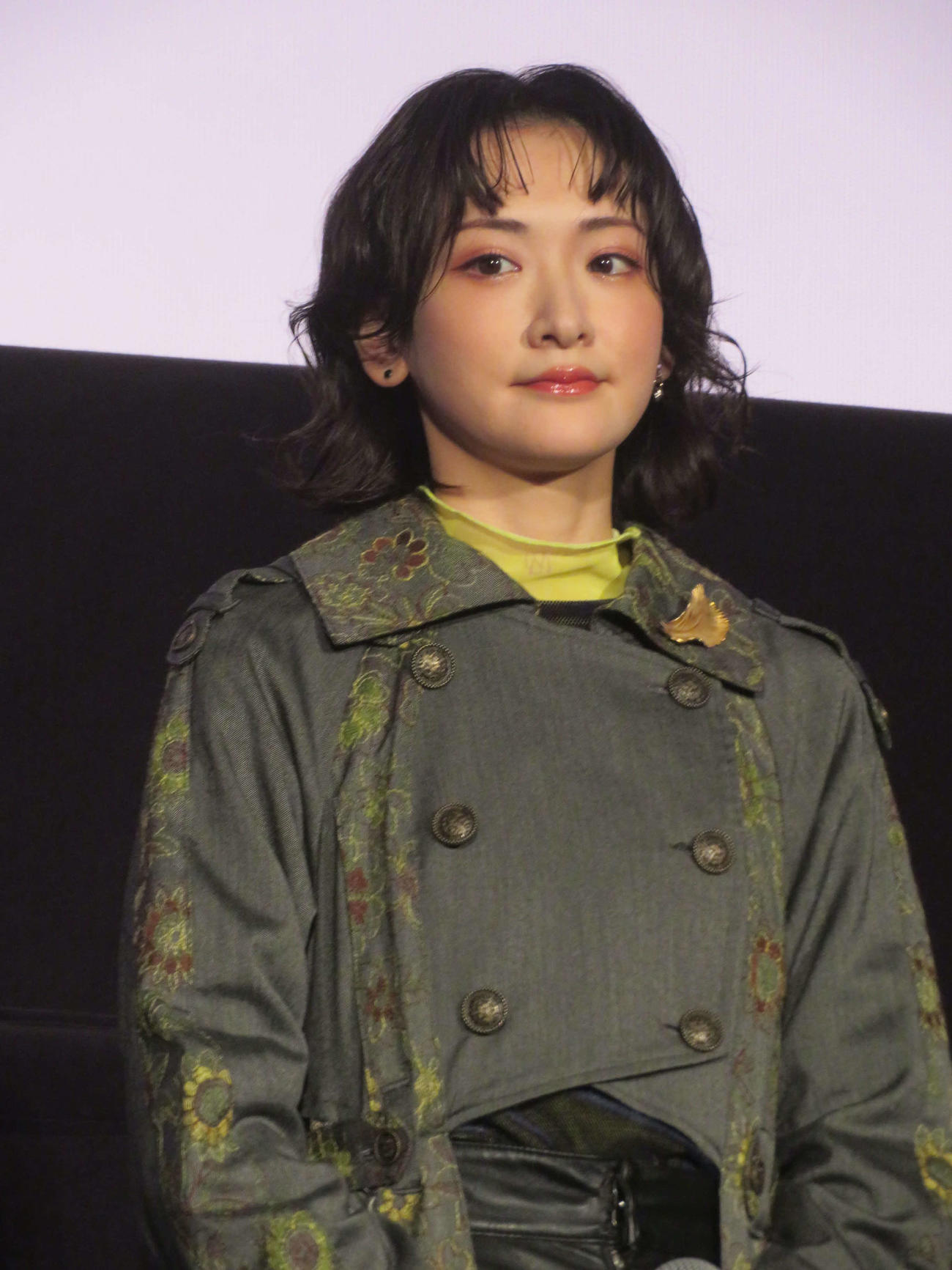 「機動戦士ガンダム　鉄血のオルフェンズ」10周年記念イベントに出席した生駒里奈（撮影・川田和博）