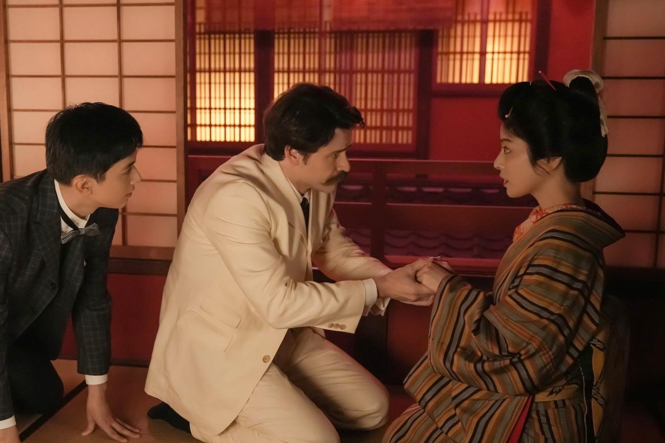 NHK連続テレビ小説「ばけばけ」の1場面（C）NHK