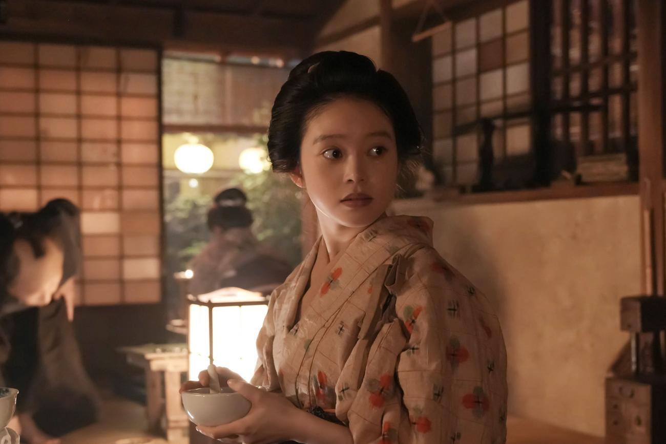 NHK連続テレビ小説「ばけばけ」の1場面（C）NHK