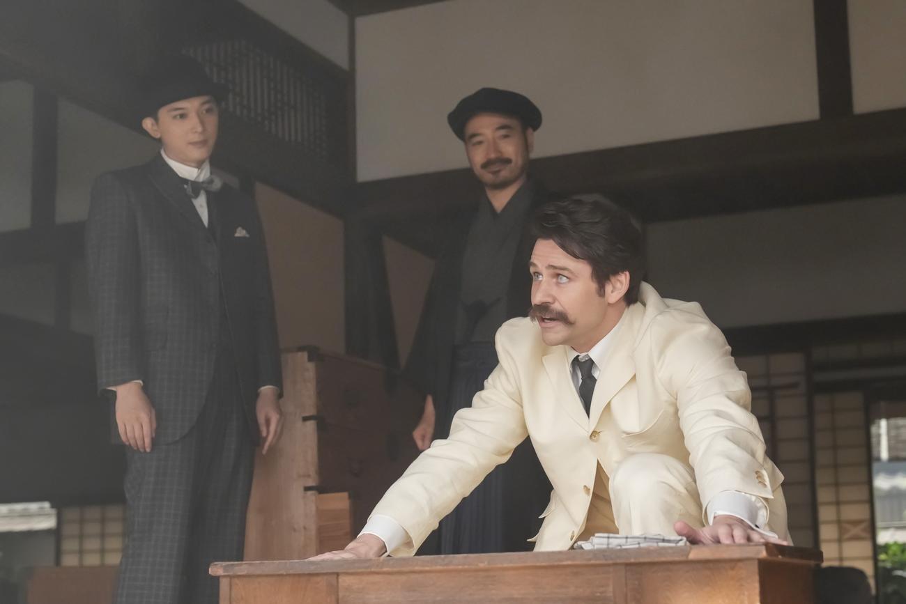 NHK連続テレビ小説「ばけばけ」の1場面（C）NHK