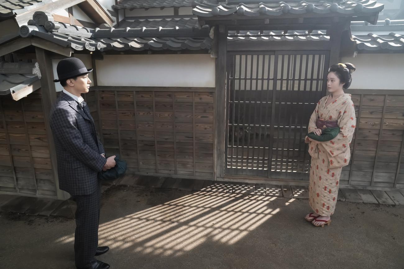NHK連続テレビ小説「ばけばけ」の1場面（C）NHK