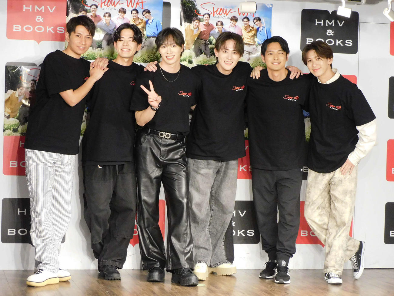 カレンダー発売記念会見を行ったSHOW－WA（撮影・寺本吏輝）