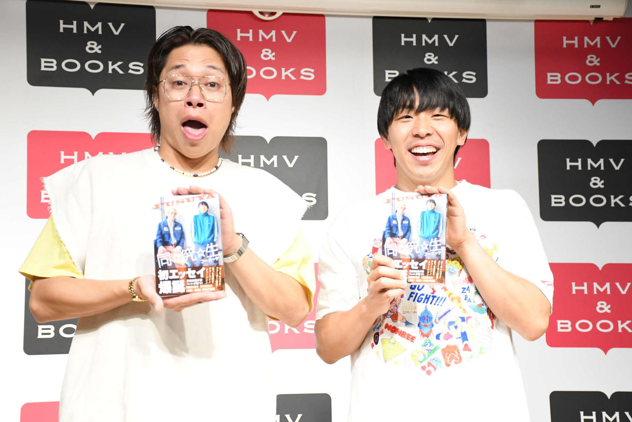 フースーヤの田中ショータイム（左）と谷口理