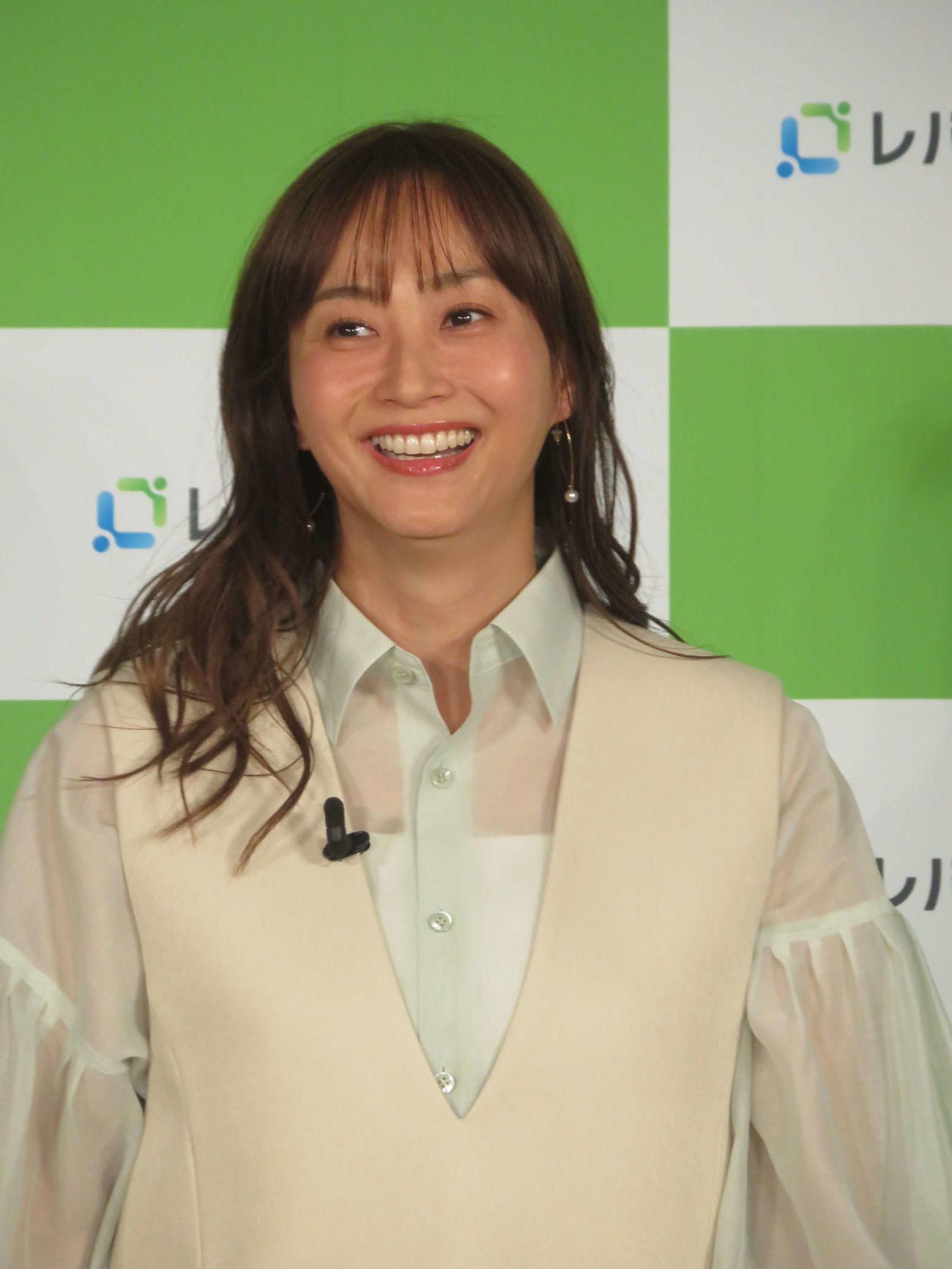 求人情報サイト「レバウェル介護」のキャンペーン「いつもそばにいるよ。」オープニングイベントに出席した藤本美貴（撮影・川田和博）