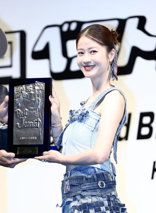 協議会選出部門受賞の松本若菜（撮影・河田真司）