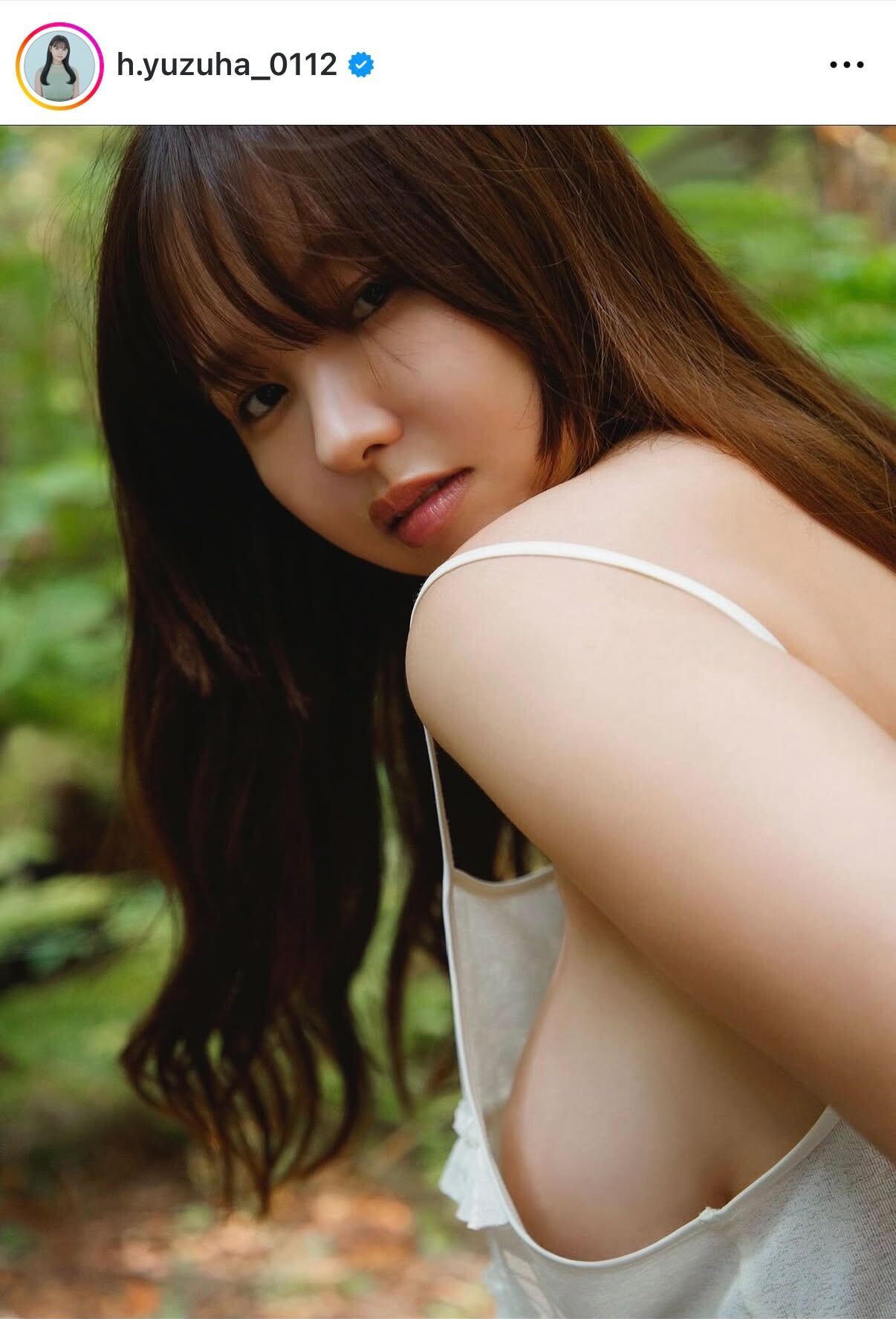 本郷柚巴のインスタグラムから