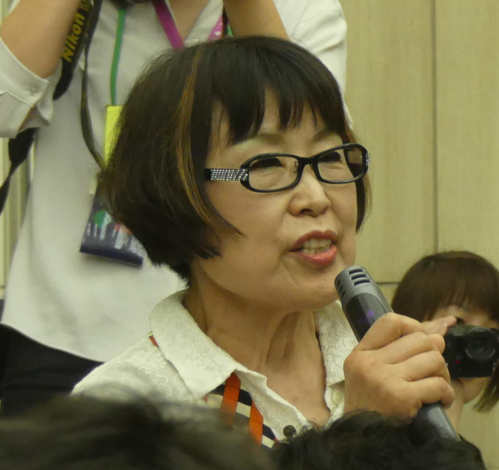 田嶋陽子氏（16年8月撮影）
