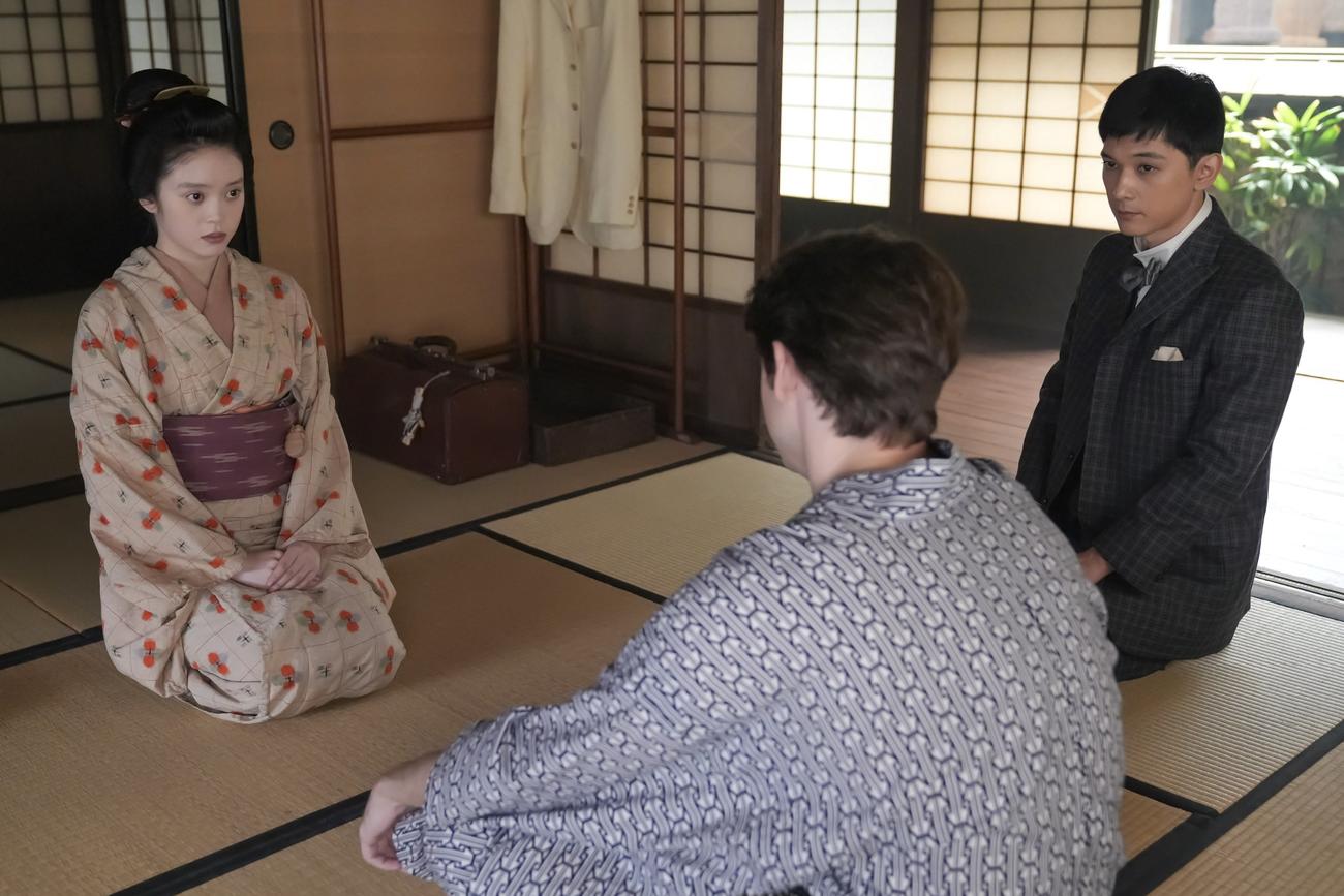 NHK連続テレビ小説「ばけばけ」の1場面（C）NHK