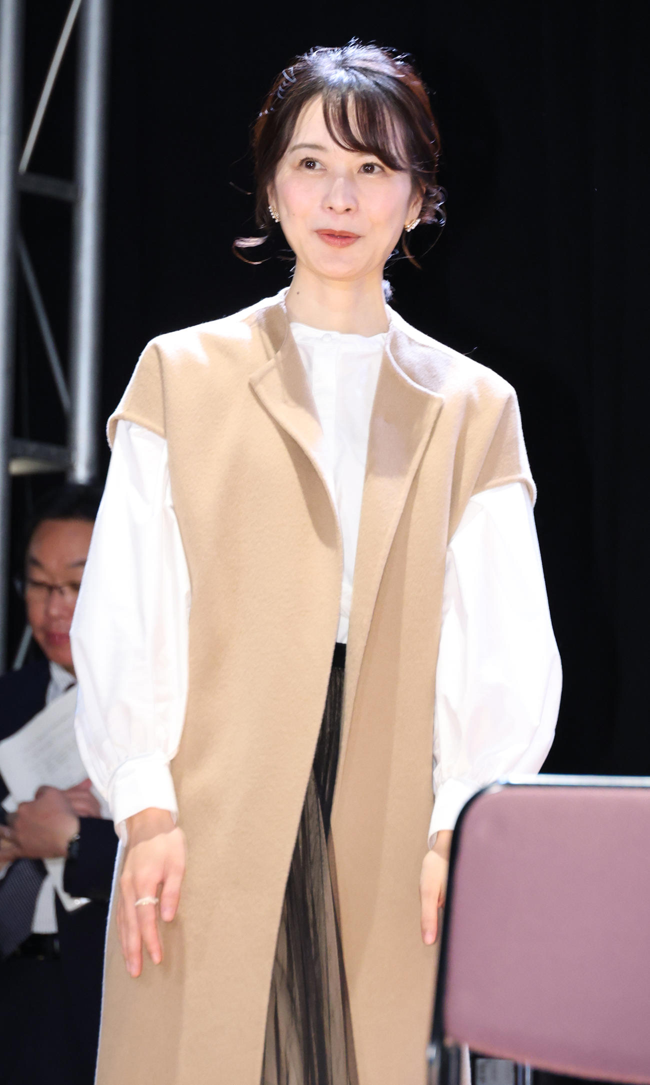 高見侑里アナウンサー（2023年12月撮影）