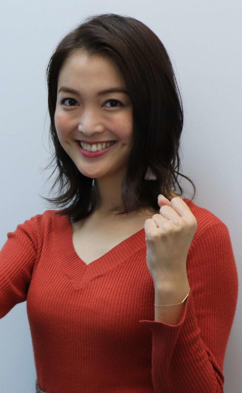 福田典子アナウンサー（2018年11月撮影）