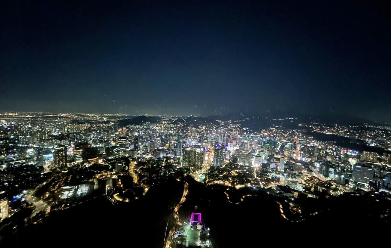 ソウル市内の夜景※写真はイメージ