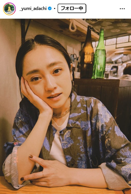 安達祐実のインスタグラムから