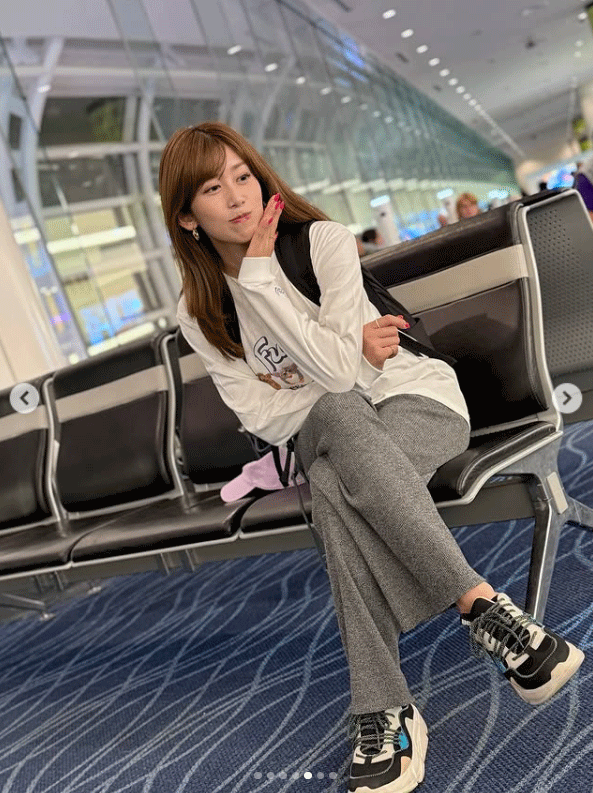 中川安奈のインスタグラムから