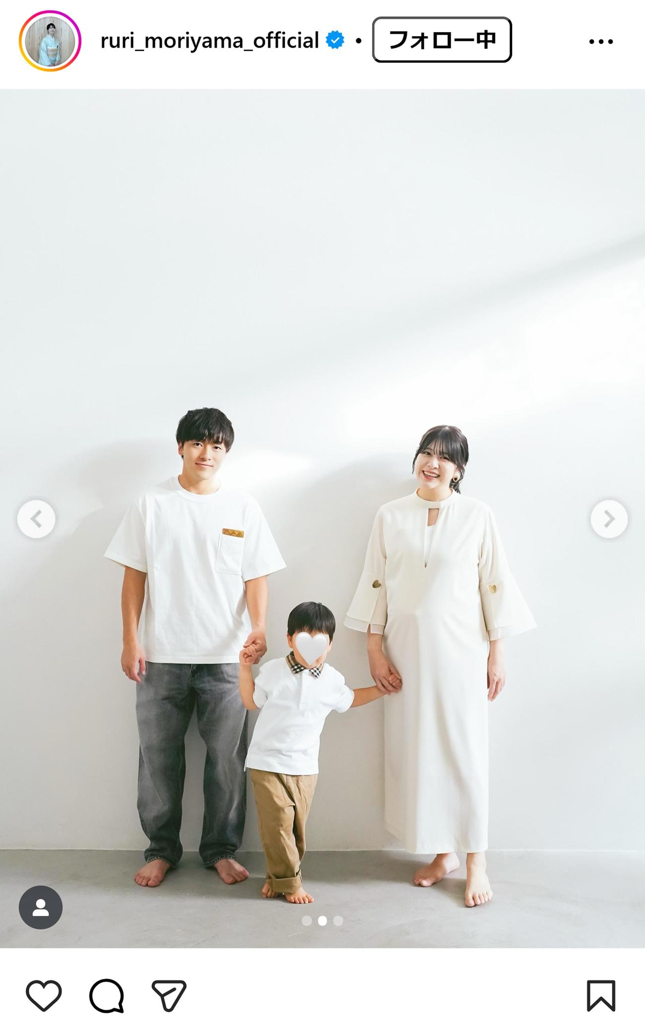 森山るりのインスタグラムから
