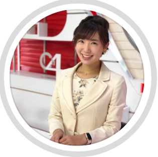 森本晴香アナのインスタグラムから