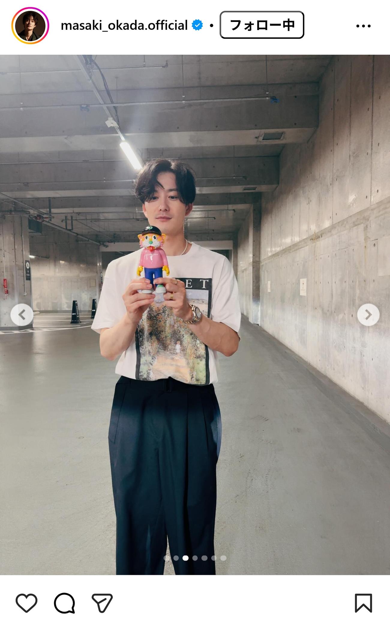 岡田将生のインスタグラムから
