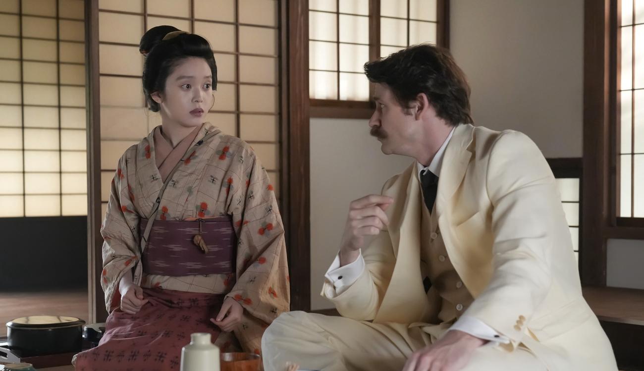 NHK連続テレビ小説「ばけばけ」の1場面（C）NHK