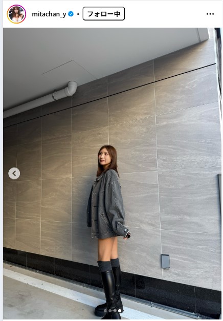 三田悠貴のインスタグラムから