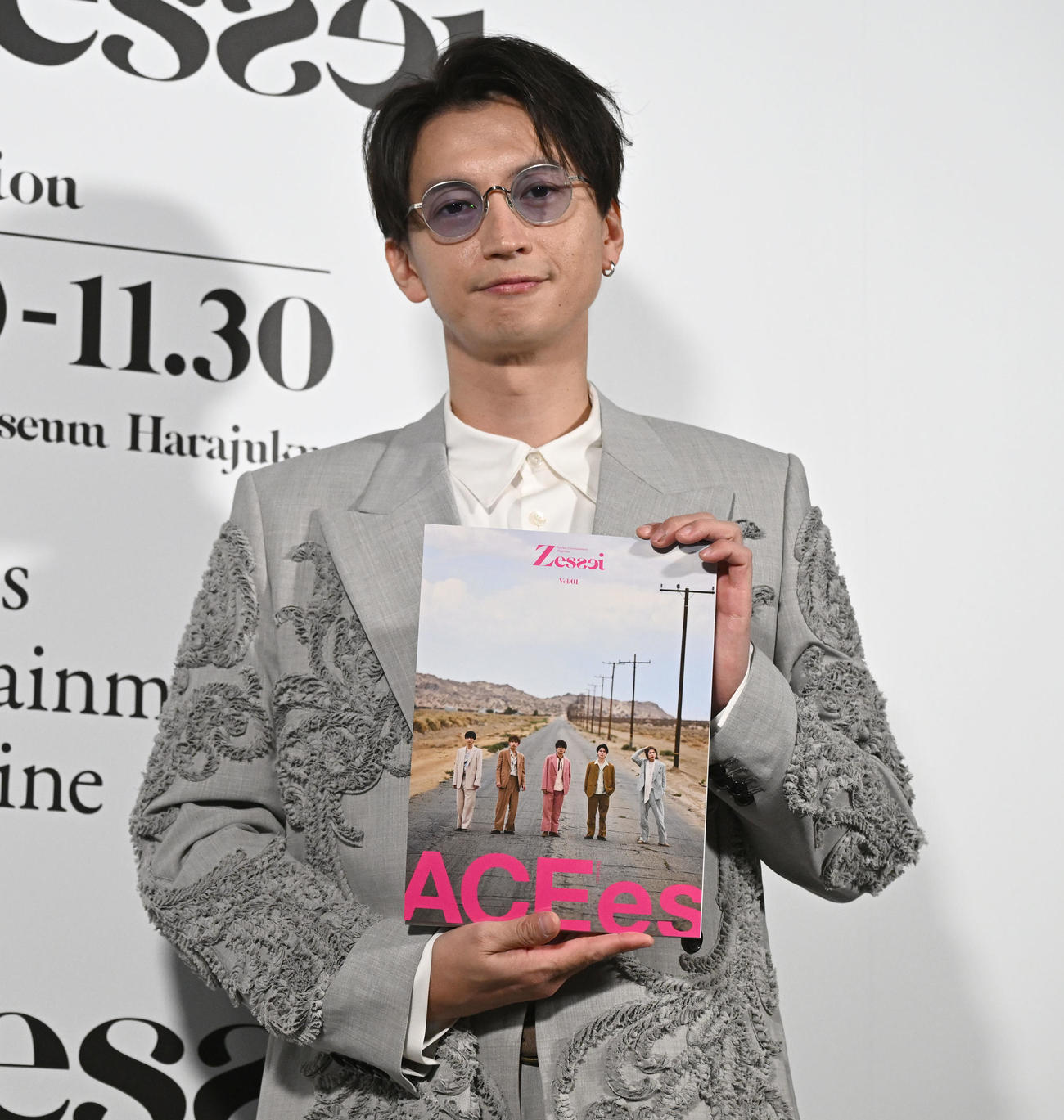 エンタメマガジン「Zessei（ゼッセイ）」をPRする大倉忠義（撮影・千葉一成）