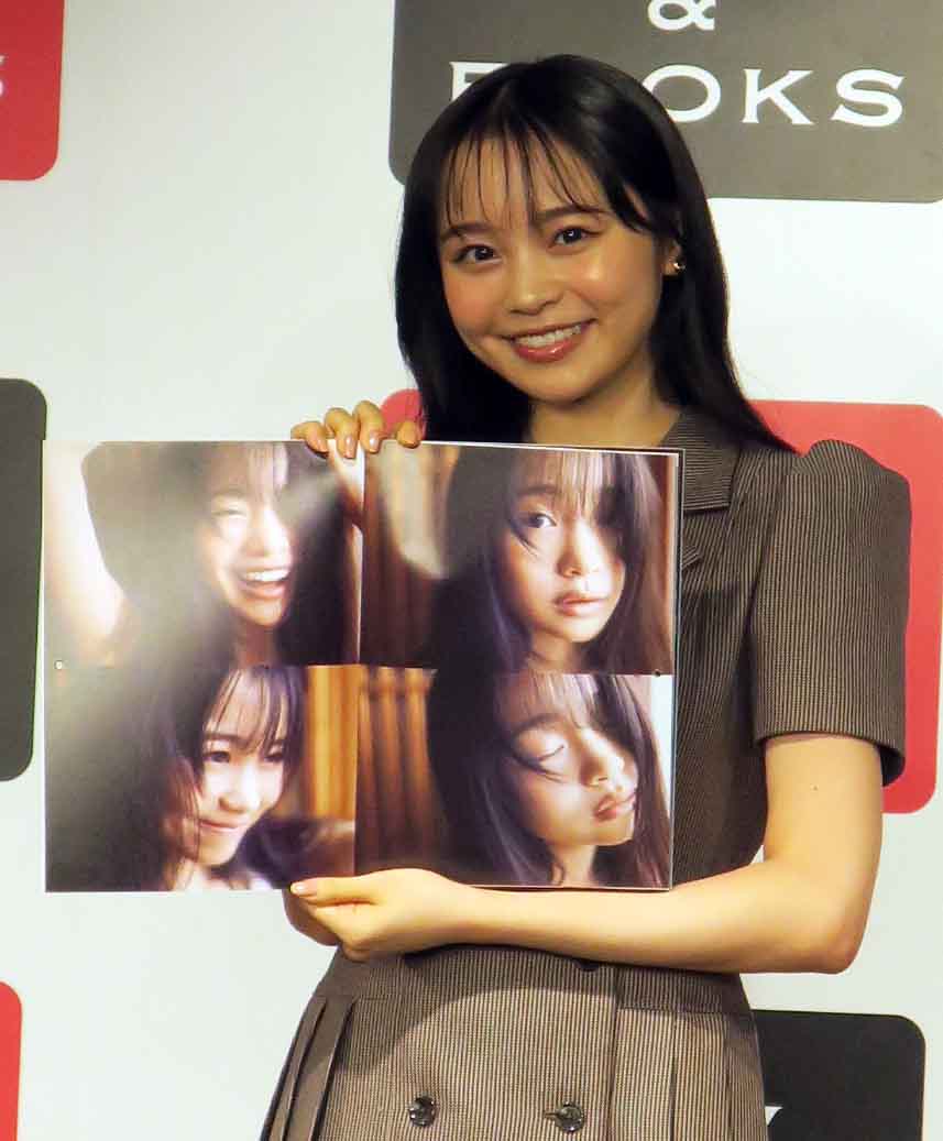 「林芽亜里anniversary calendar photobook 2026 SELESTINE」発売記念イベントを行った林芽亜里