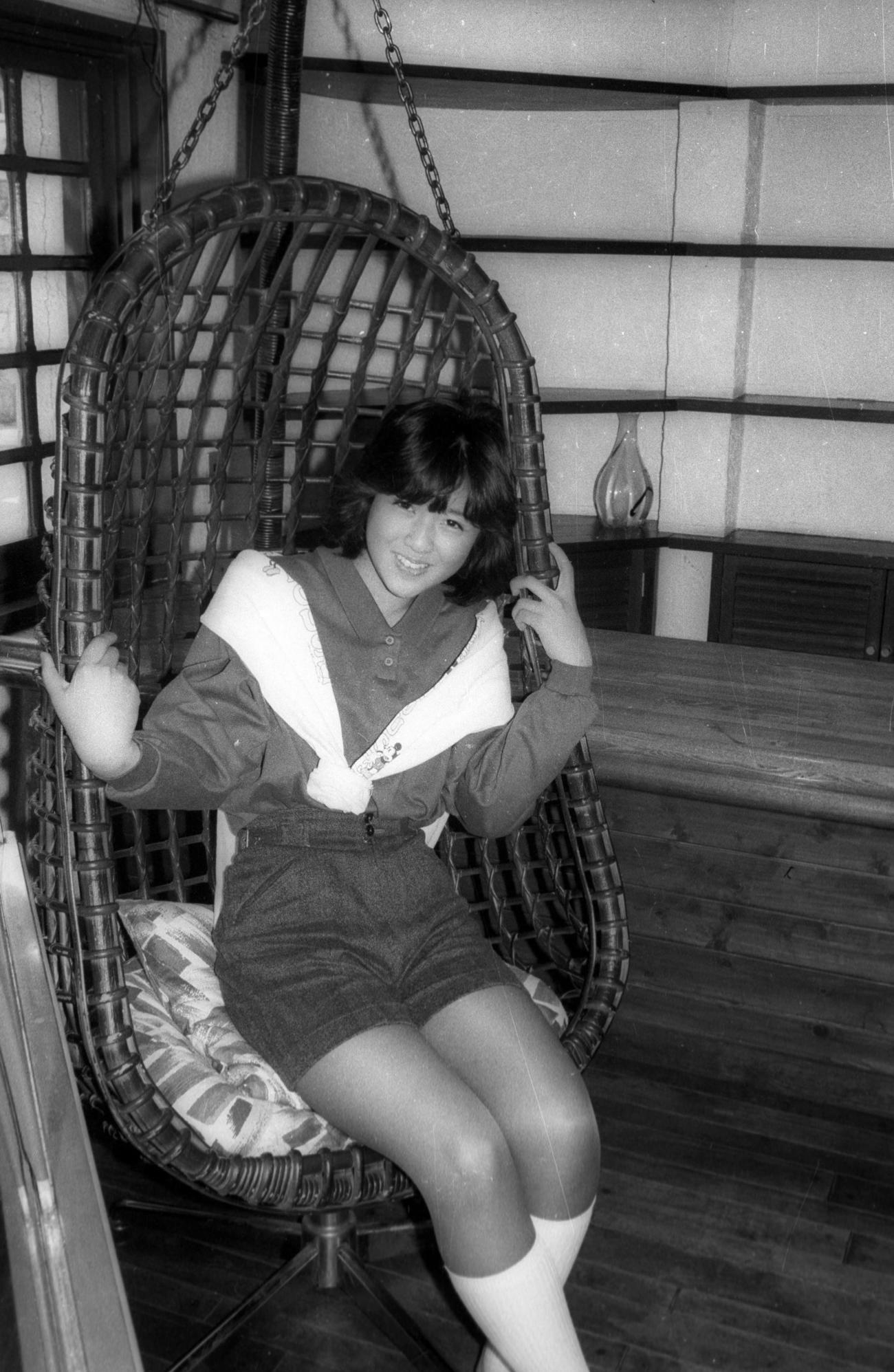菊池桃子（1984年1月撮影）