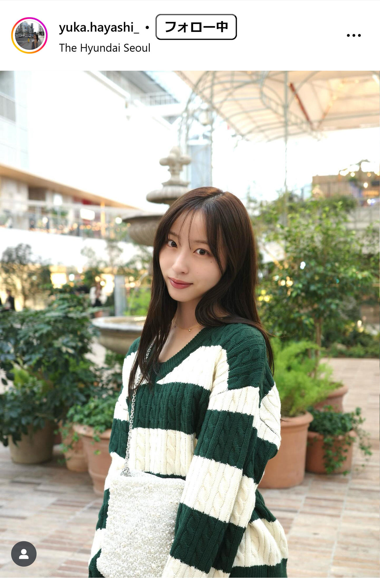 林佑香のインスタグラムから