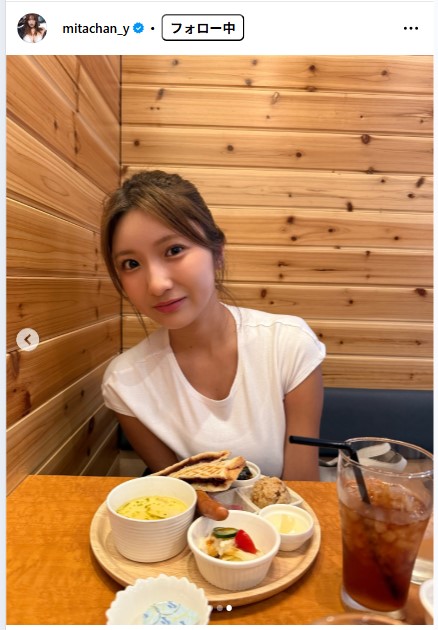 三田悠貴のインスタグラムから