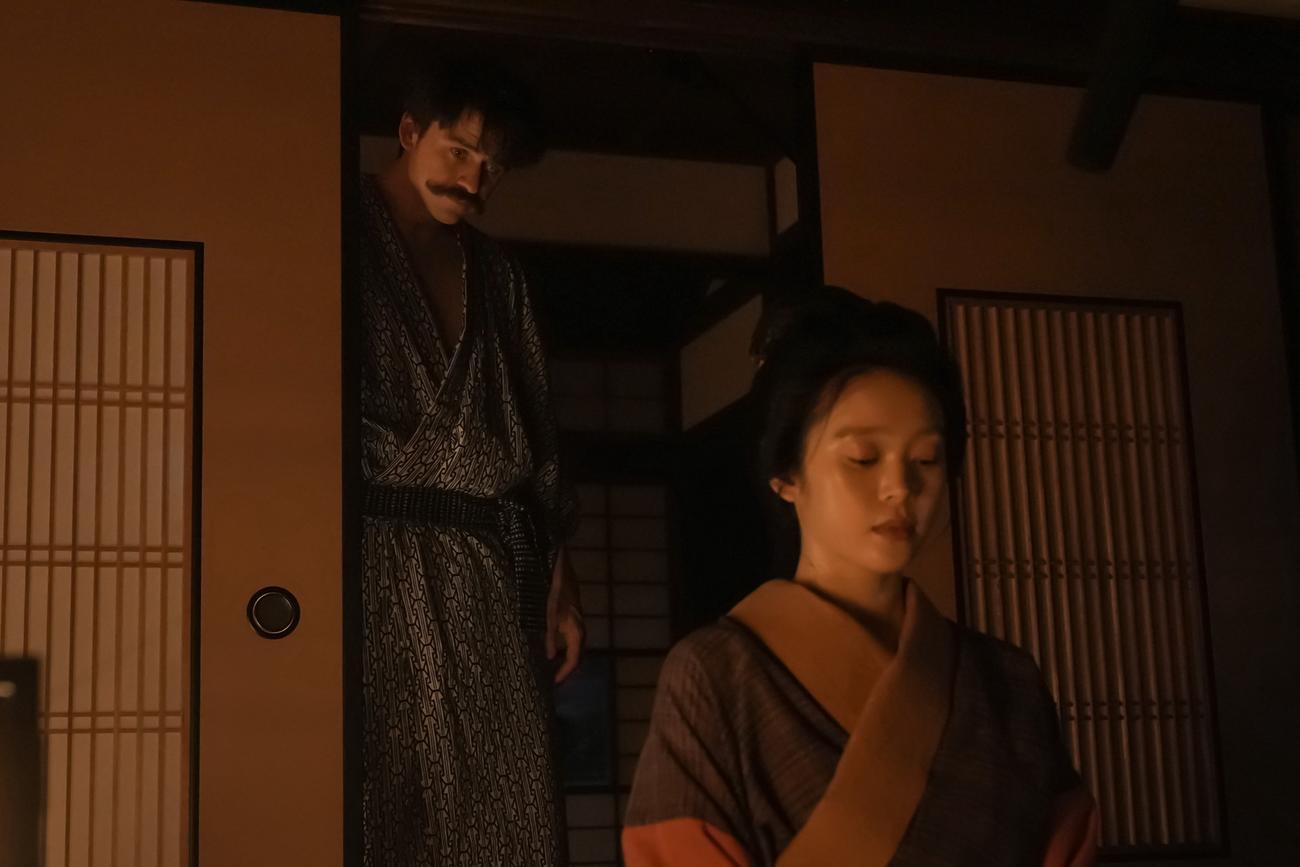 NHK連続テレビ小説「ばけばけ」の1場面（C）NHK