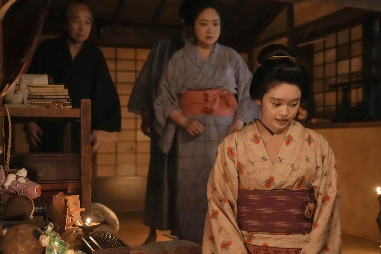 NHK連続テレビ小説「ばけばけ」の1場面（C）NHK