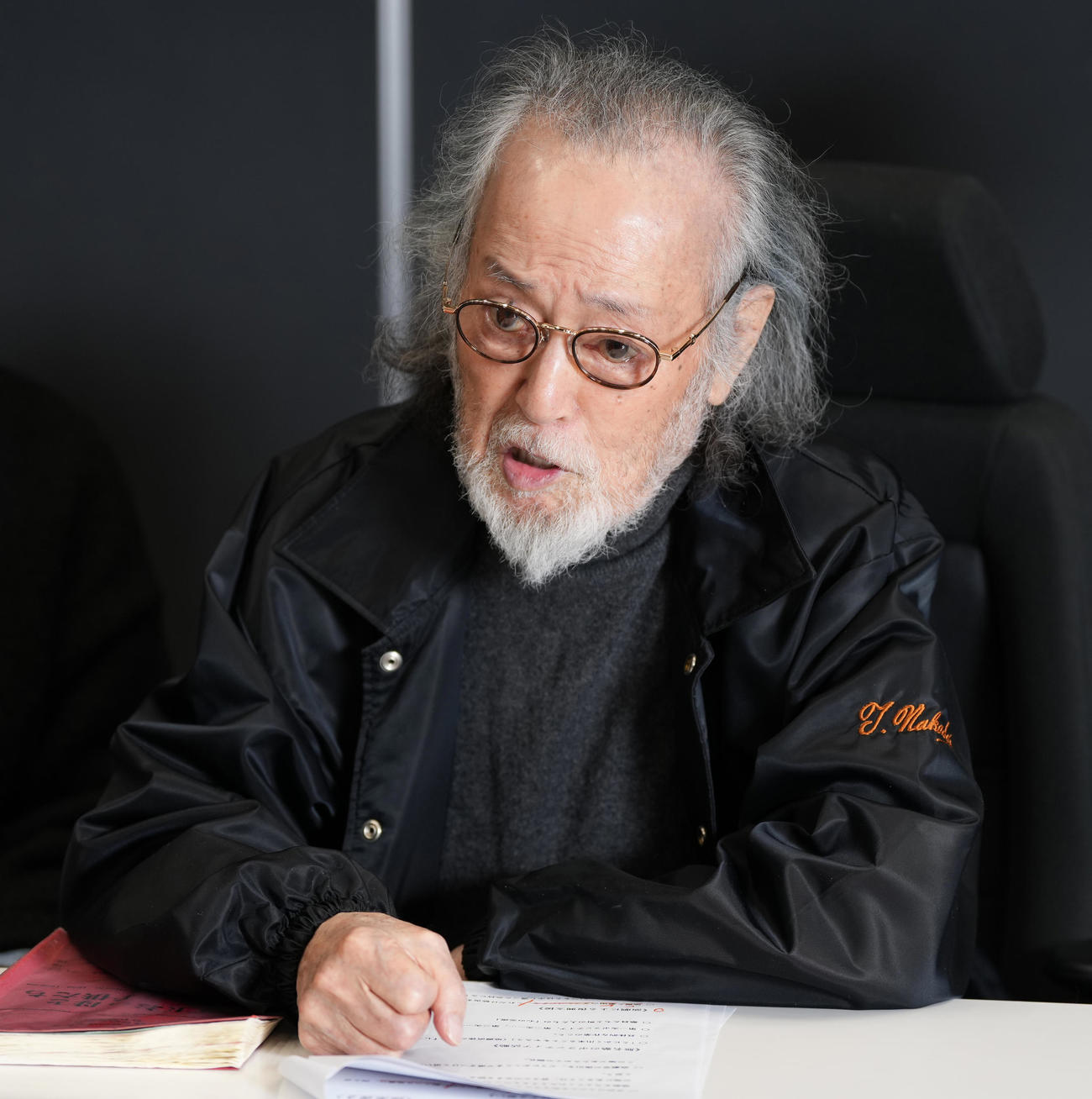 仲代達矢さん（25年2月17日撮影）