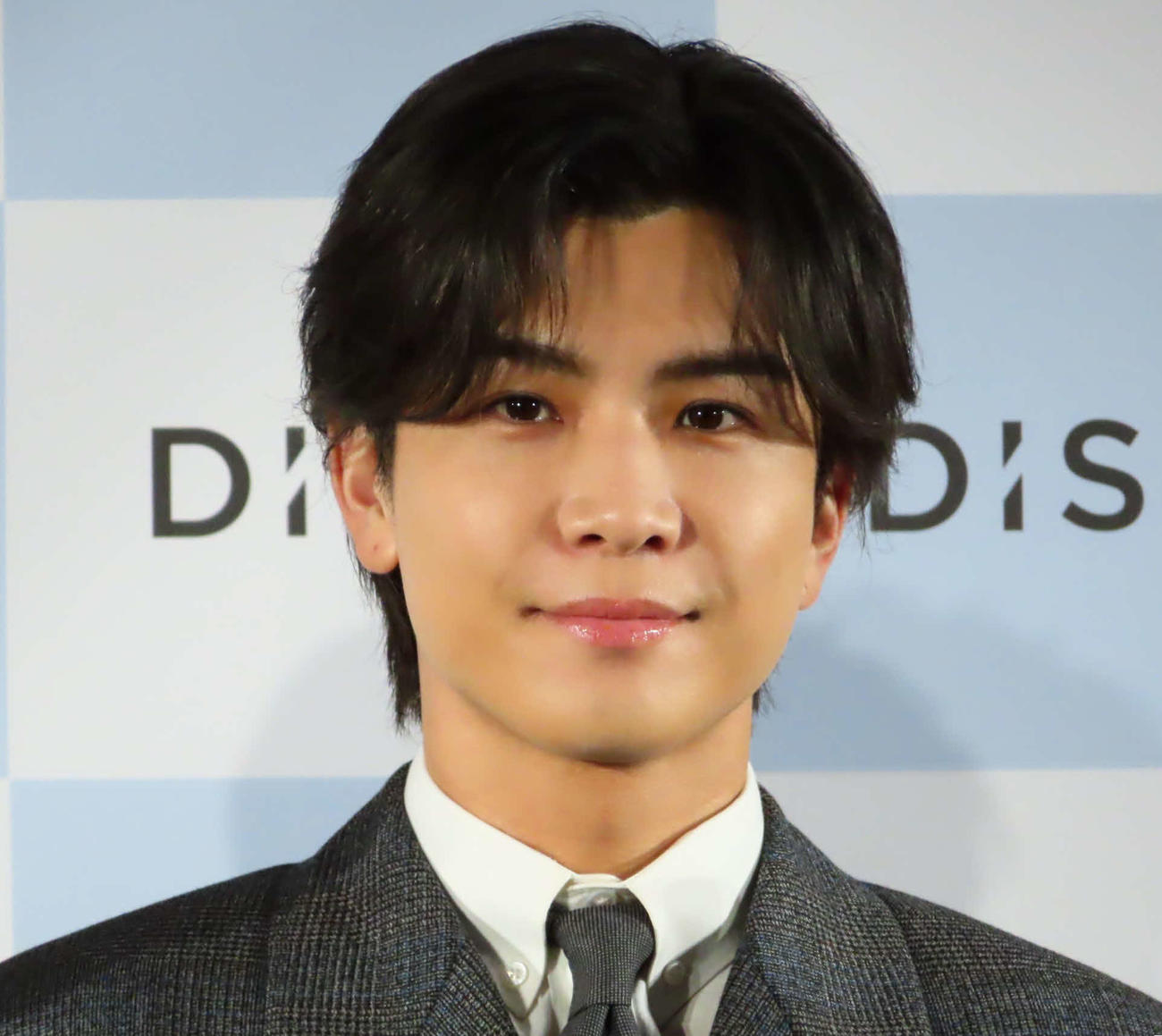 メンズスキンケアブランド「DISM」ブランドアンバサダー就任＆新CM発表会に出席した岩田剛典