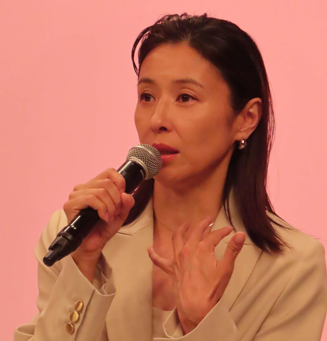 水野美紀（2025年10月撮影）