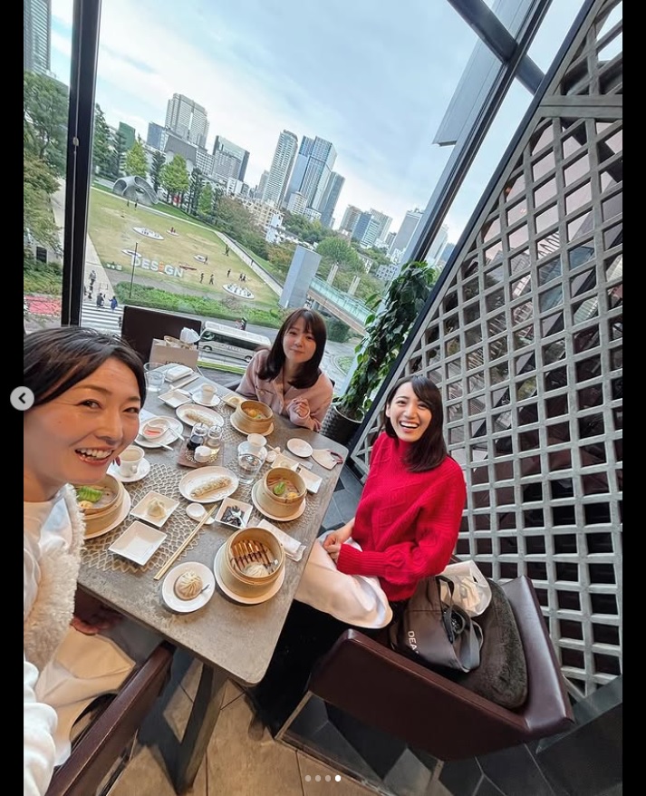 狩野恵里アナのインスタグラムから