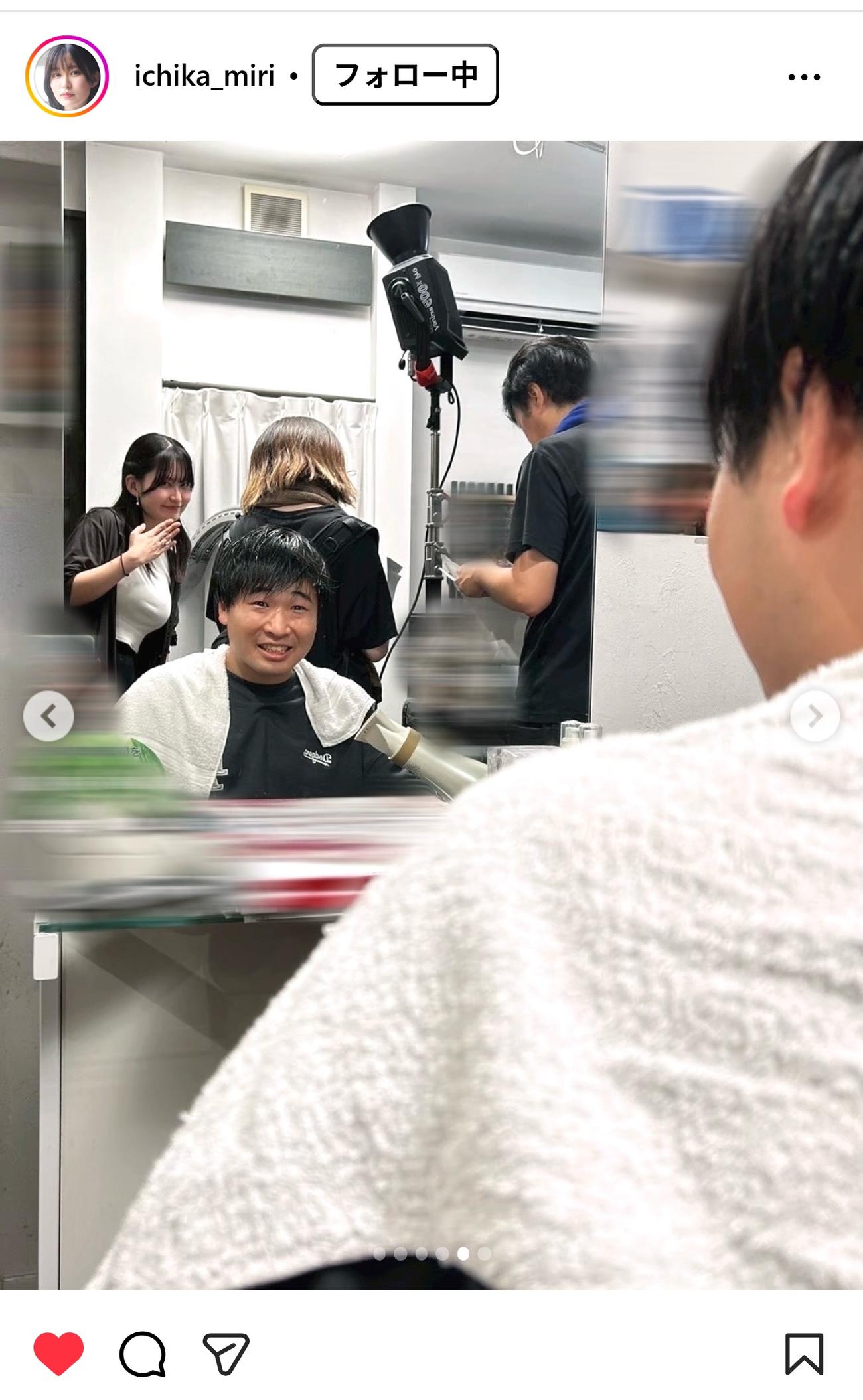 未梨一花のインスタグラムから