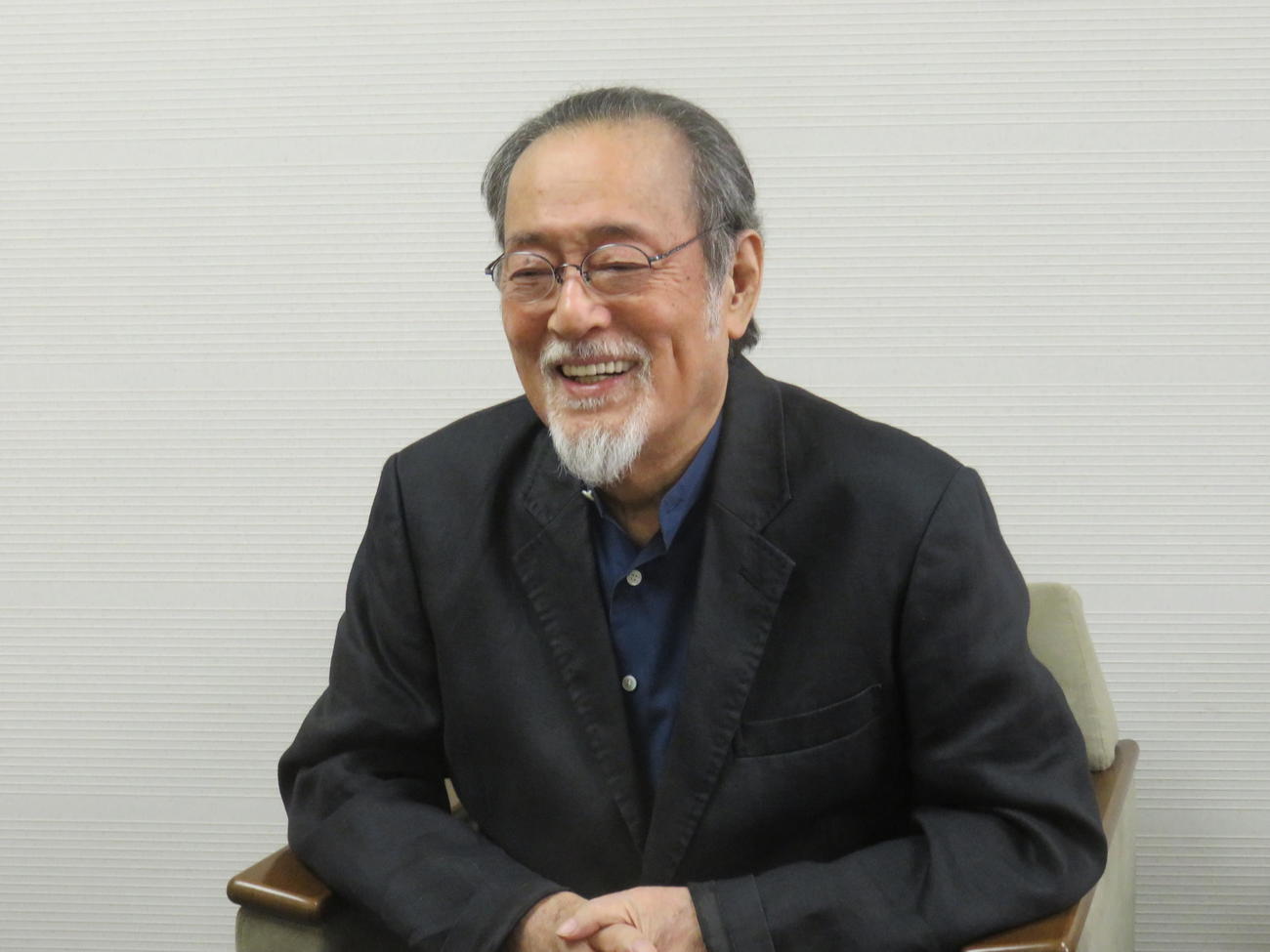 16年、「肝っ玉おっ母と子供たち」公演への意欲を語る仲代達矢さん