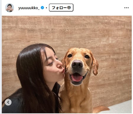 新木優子のインスタグラムから