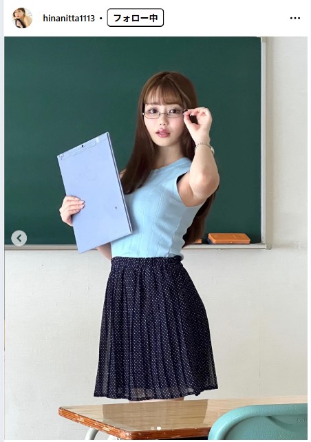 新田妃奈のインスタグラムから