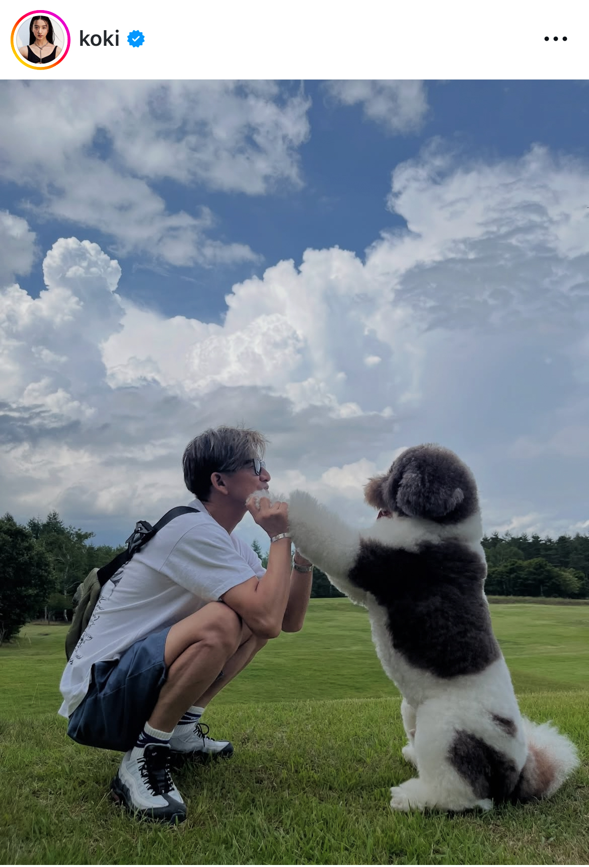 Kōki,のインスタグラムから