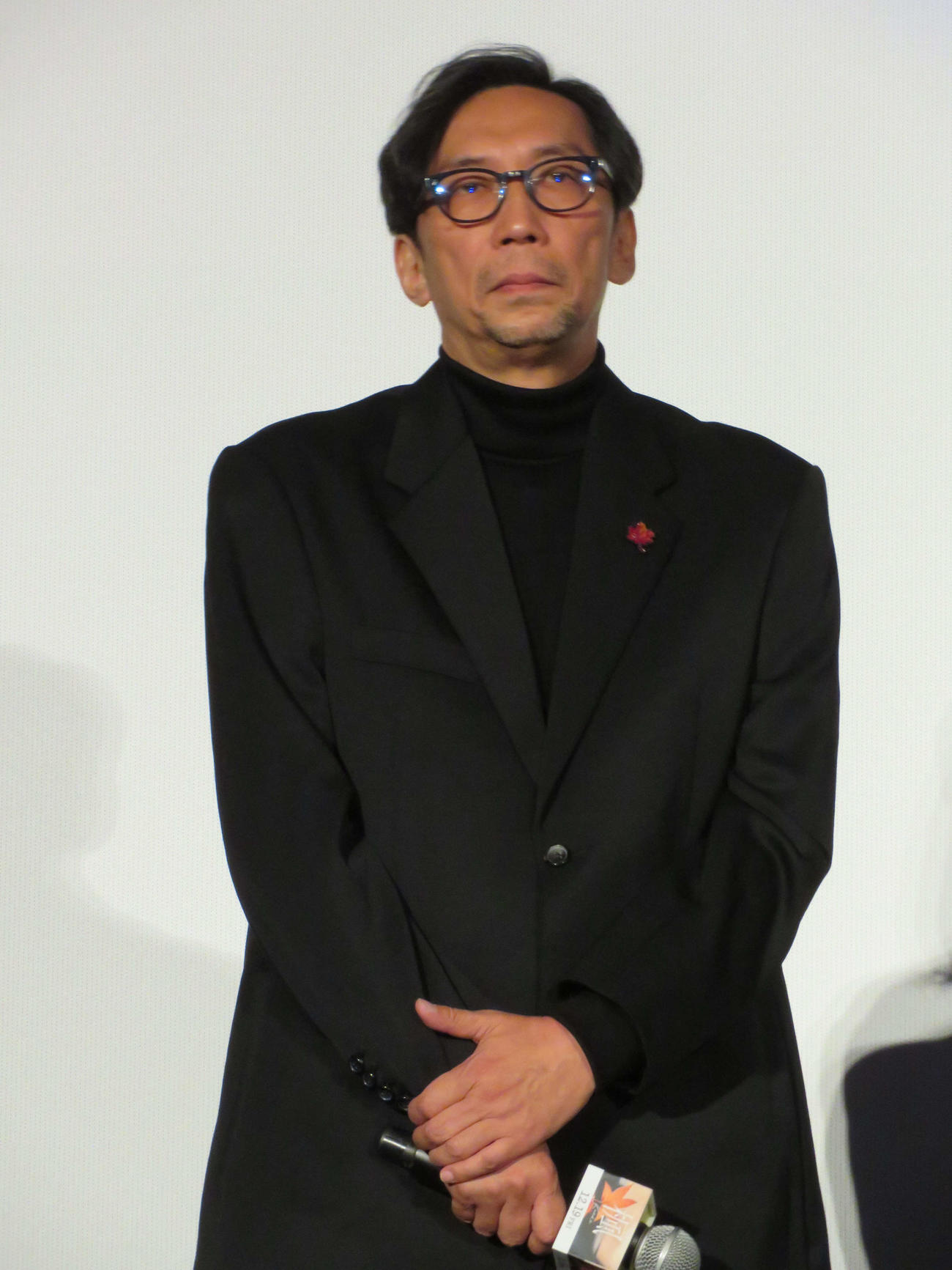 映画「楓」完成披露試写会に登壇した行定勲監督（撮影・村上幸将）