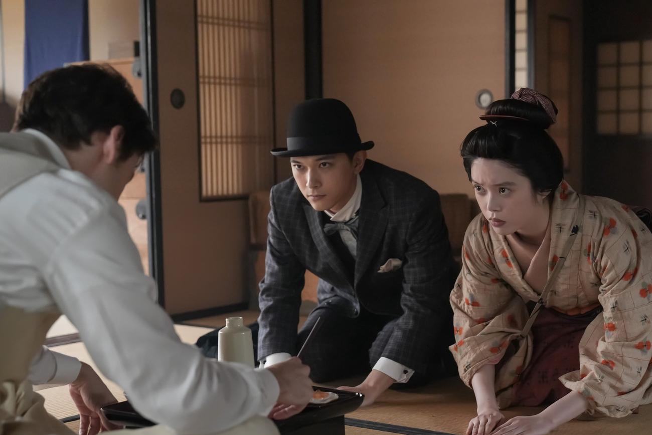NHK連続テレビ小説「ばけばけ」の1場面（C）NHK