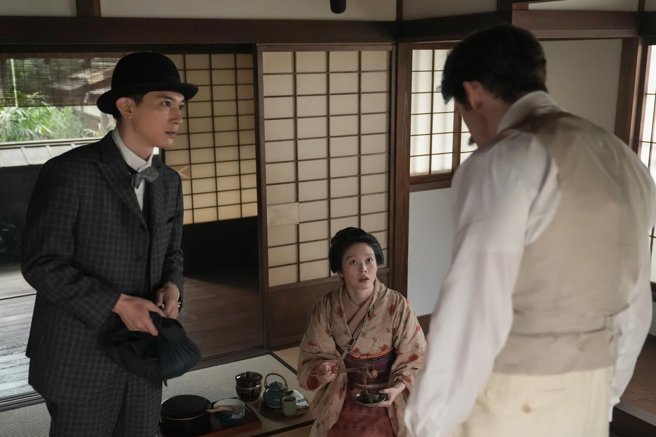 NHK連続テレビ小説「ばけばけ」の1場面（C）NHK