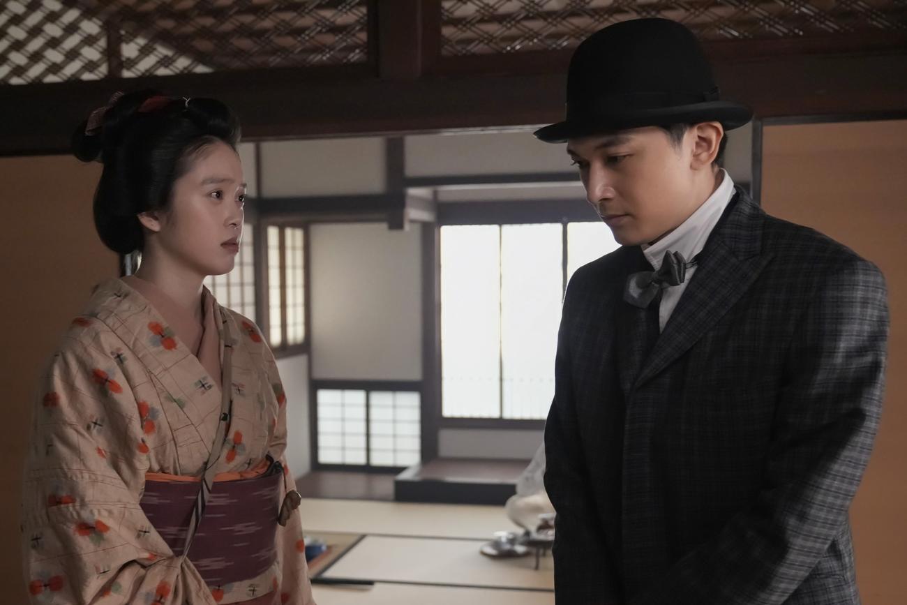 NHK連続テレビ小説「ばけばけ」の1場面（C）NHK