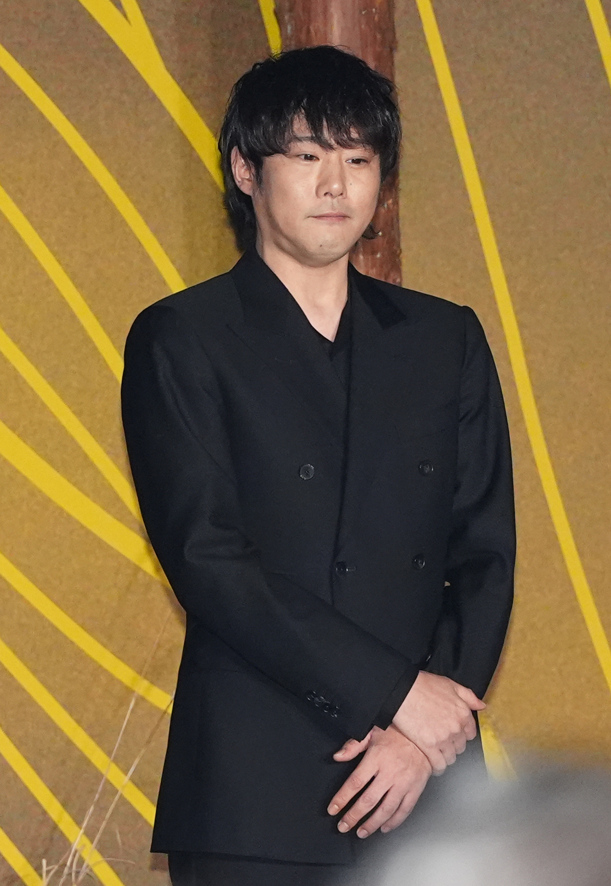 Netflixシリーズ「イクサガミ」戦神祭で登壇する藤井道人監督（撮影・江口和貴）