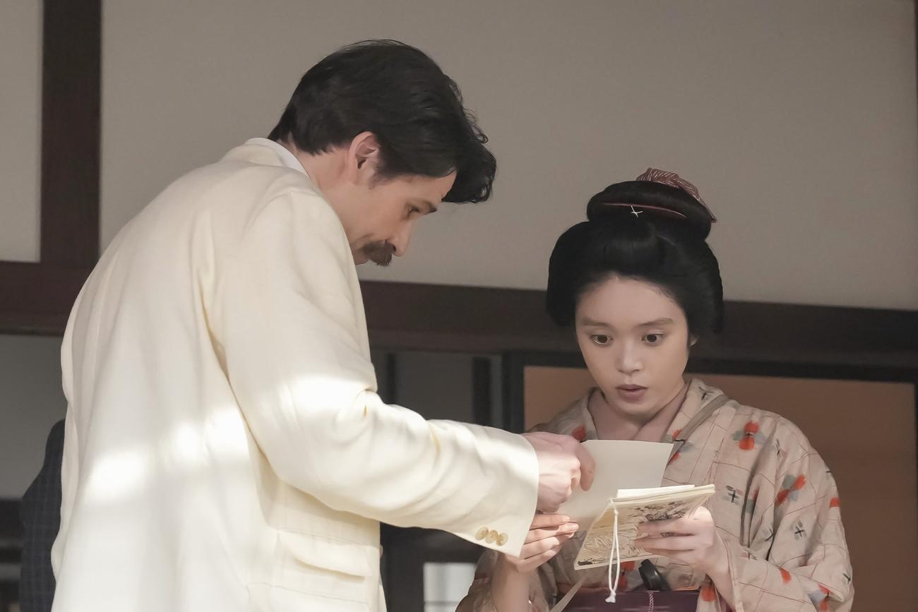 NHK連続テレビ小説「ばけばけ」の1場面（C）NHK