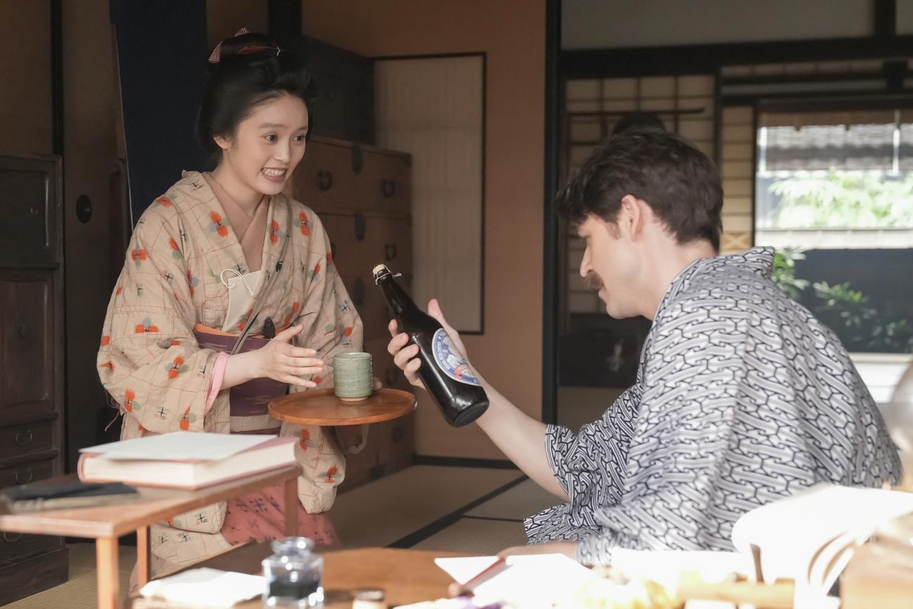 NHK連続テレビ小説「ばけばけ」の1場面（C）NHK