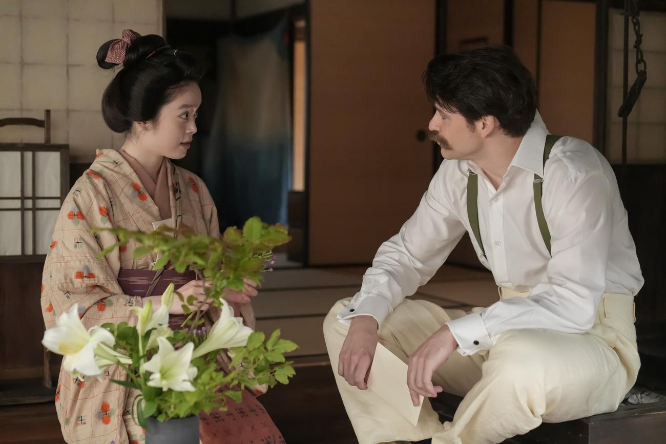 NHK連続テレビ小説「ばけばけ」の1場面（C）NHK